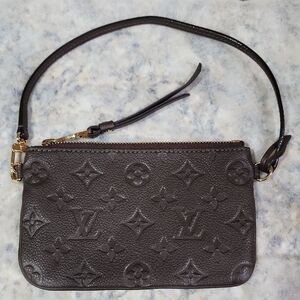 Louis Vuitton Brown Monogram Pouchette